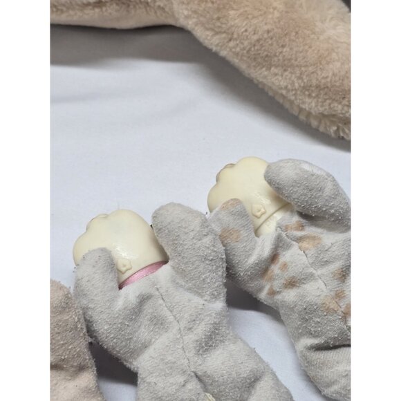 Vintage 1991 Hasbro Puppy Surprise Plush Tan mom Dog 3 puppies- *WELL USED* - Picture 7 of 16